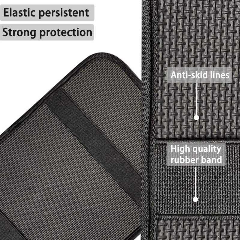 Dreaweet Stylish Cow Print Auto Center Console Pad,Car Armrest Pad Car Armrest Seat Box Cover Protector for Most Vehicle, SUV, Truck, Car - Image 5